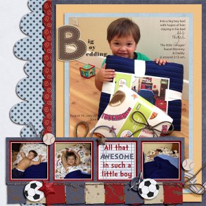 Big Boy Bedding