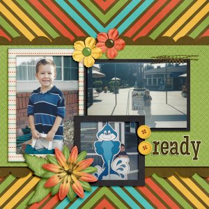 First Days of Kindergarten - Right Side