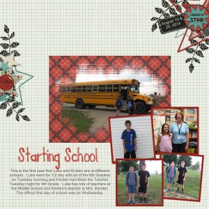 starting school