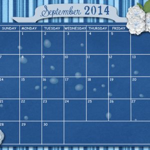 September Sum Up Calendar