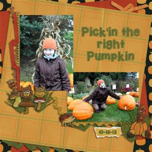 Pick'in the right Pumpkin