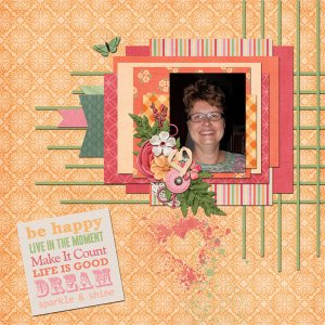 Aprilisa Designs - Happy Girls / Pretty in Green - Template Mix 7 TP1