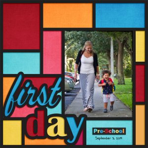 D-1 First Day of Pre-K
