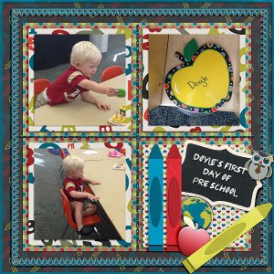 First Day Of Preschool