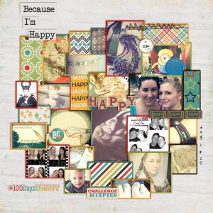 100 DAYS OF HAPPY