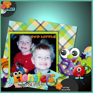 Two little monsters