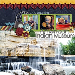 Enjoying the American Indian Museum