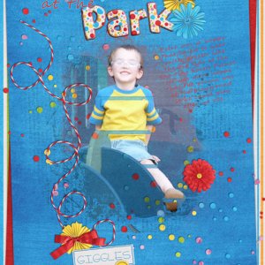 at the park