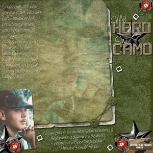 My Hero in Camo