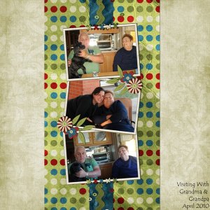 Visiting With Grandma + Grandpa
