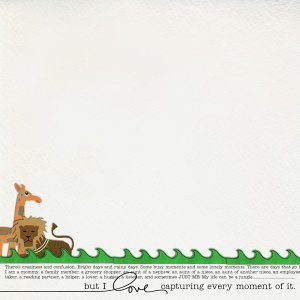 My Life's a Jungle - Page 1