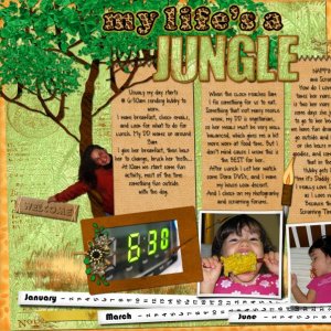 My Life's a Jungle... left side