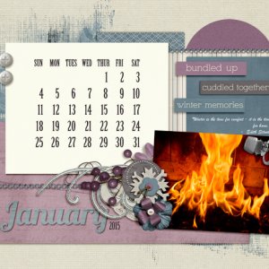 January 2015 calendar