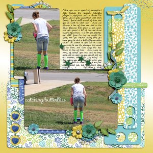 catching butterflies