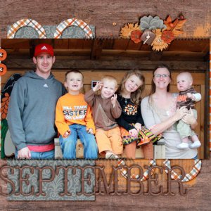September Calendar Topper
