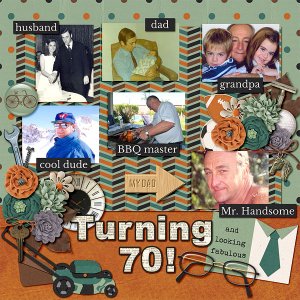 Dad is 70!