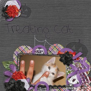 Treating cat