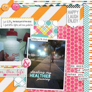 My Healthier Journey 1 (right page)