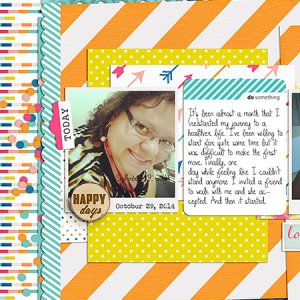 My Healthier Journey 1 (left page)