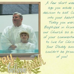 Jacob Baptism