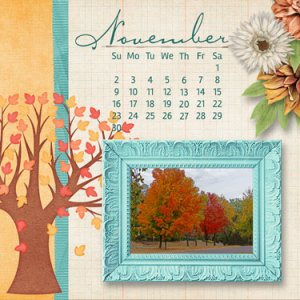 October desktop