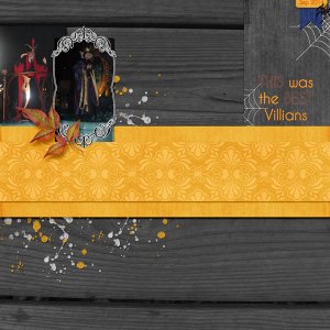 Villians in Progress Slow and Steady Speed Scrap Week 2