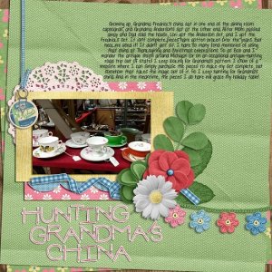 hunting grandma's china