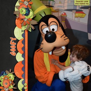 Goofy Garwsh! Look Who Visited Me.