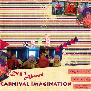 Day 1 Aboard Carnival Imagination