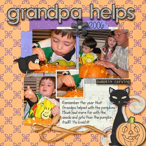 Grandpa Helps!