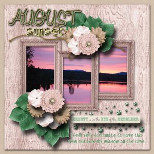 August_sunset