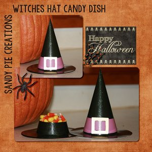 Witches Hat Candy Dish