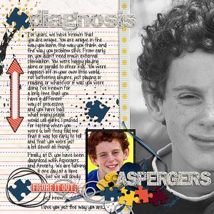 Diagnosis: Aspergers