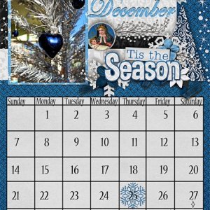 Calendar template