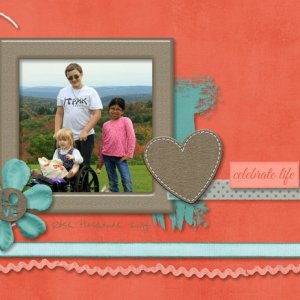 November 2014 Mini Kit Challenge - Celebrate Life