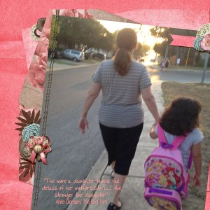 Mother and Daughter Inspirational Quote