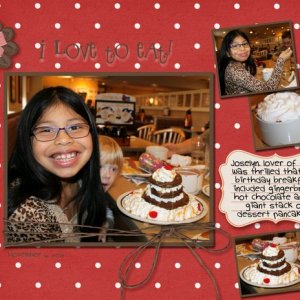 November 2014 Designer Challenge - Love to Eat