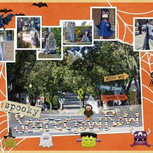 Spooky Scarecrow Row