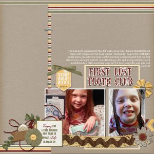 Abbie's First Lost Tooth - redone