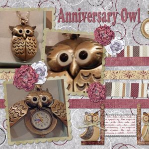 Anniversary Owl