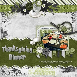 Thanksgiving Dinner for Kelsey