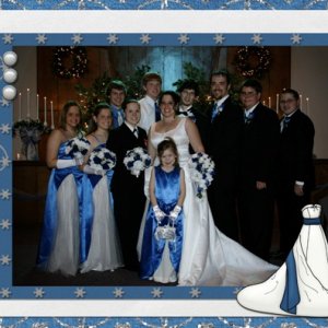 the wedding party
