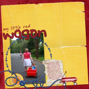 My Little Red Wagon
