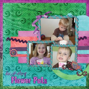 Decorating Flower Pots