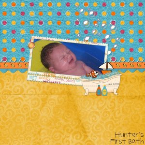 Hunters First Bath