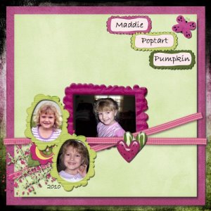 Maddie, Poptart, Pumpkin 2010
