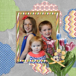 April Calendar Topper
