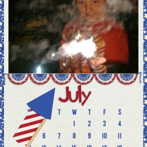 2015 Calendar Page July