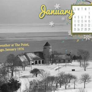 Wintery Weather at The Point