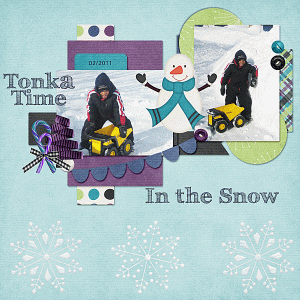Tonka Time in the Snow